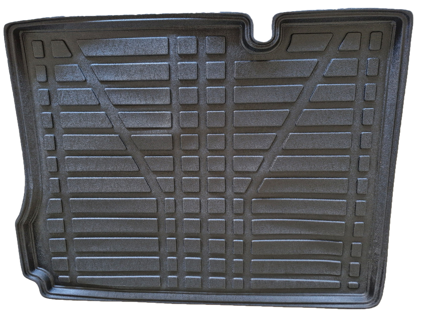 Kofferraumwanne Dacia Duster 2 Frontaufnahme einer Kofferraumwanne für Dacia Duster2.