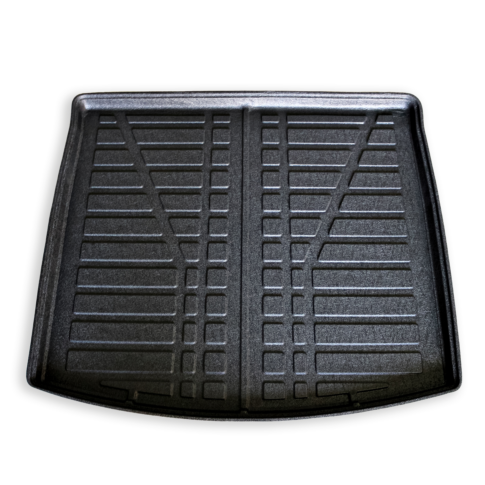 Kofferraumwanne Ford Grand C-Max Frontaufnahme einer Kofferraumwanne für Ford Grand C Max.