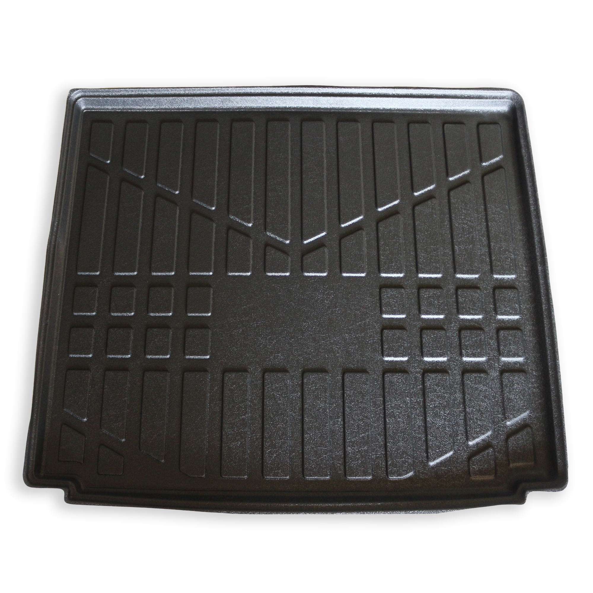 Kofferraumwanne für Opel Astra K HB Frontaufnahme einer Kofferraumwanne für Opel Astra K Schraegheck.