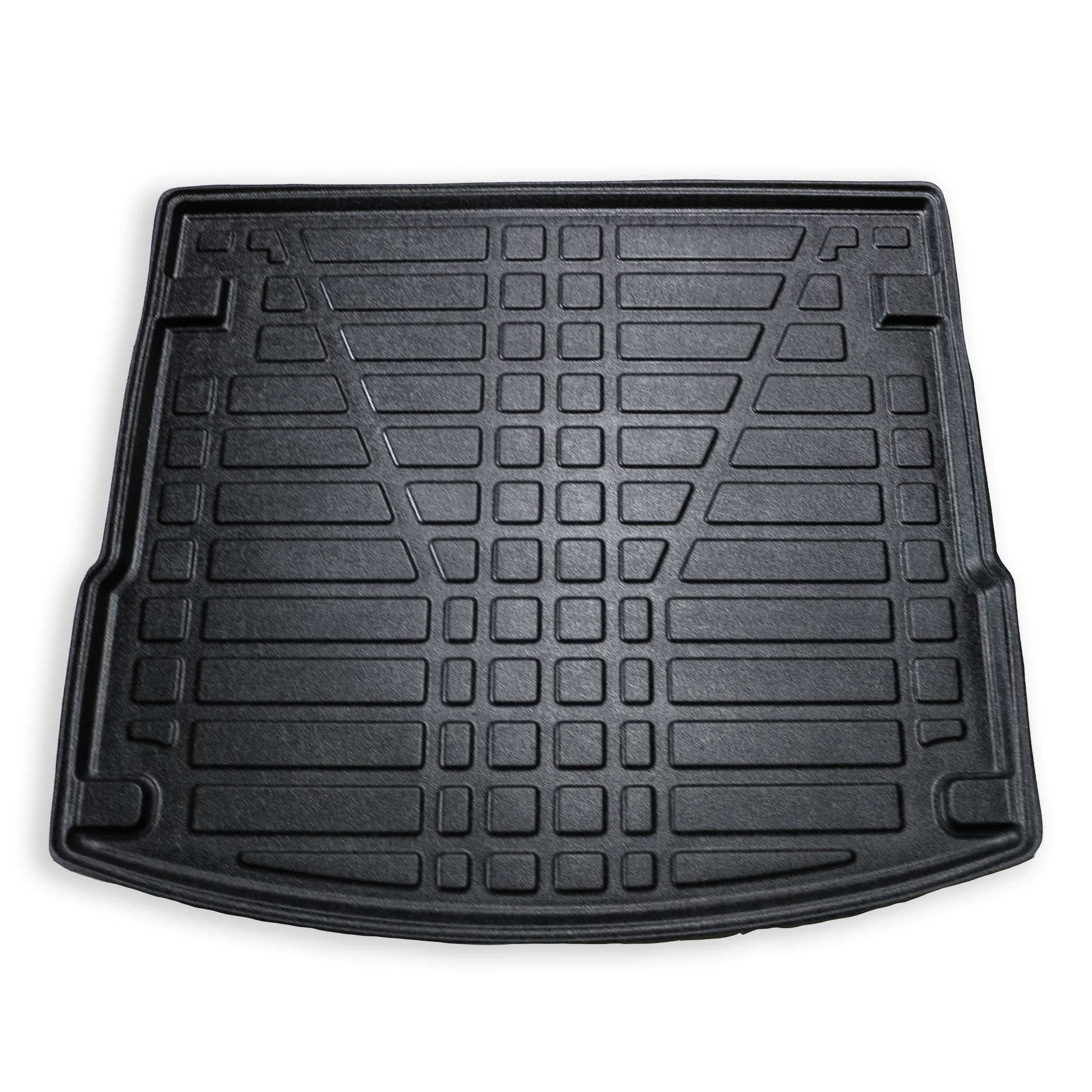 Kofferraumwanne Porsche Macan Frontaufnahme einer Kofferraumwanne für Porsche Macan