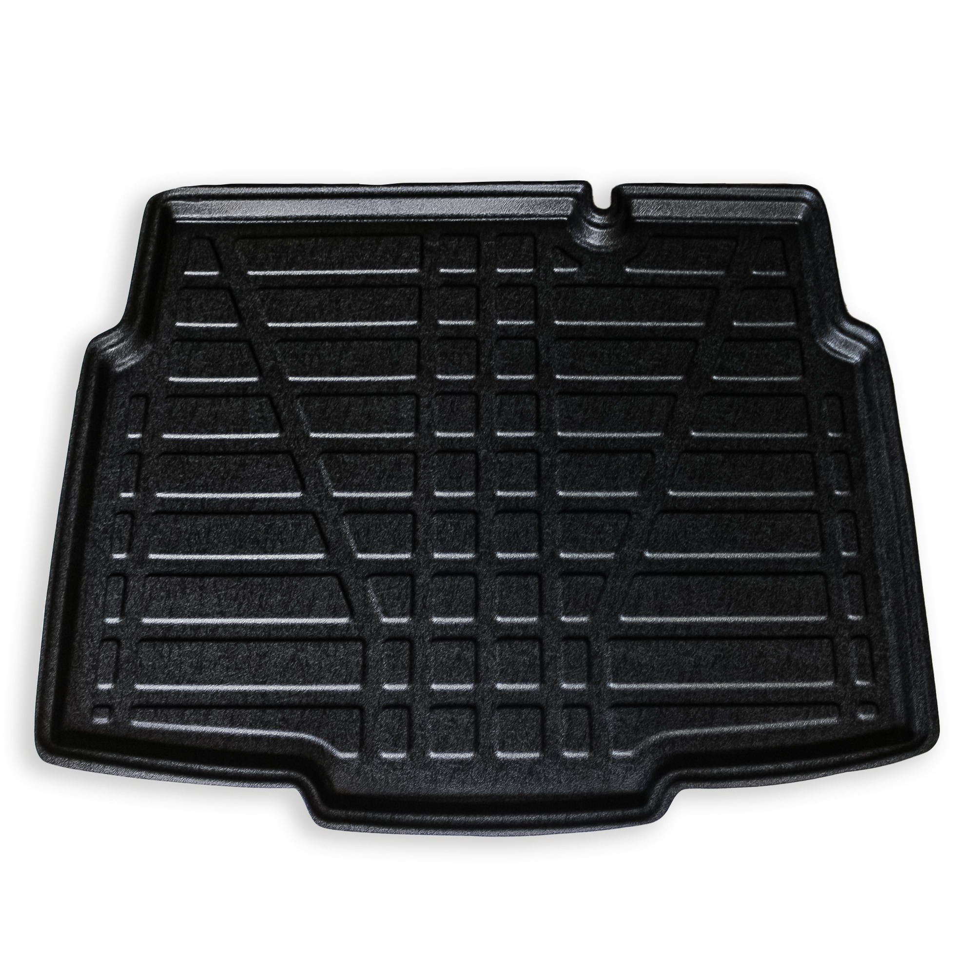 Kofferraumwanne für Opel Crossland Frontaufnahme einer Kofferraumwanne für Opel Crossland.