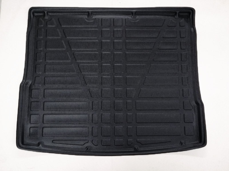 Kofferraumwanne für VW Tiguan 2024 Frontaufnahme einer Kofferraumwanne für VW Tiguan 2024.