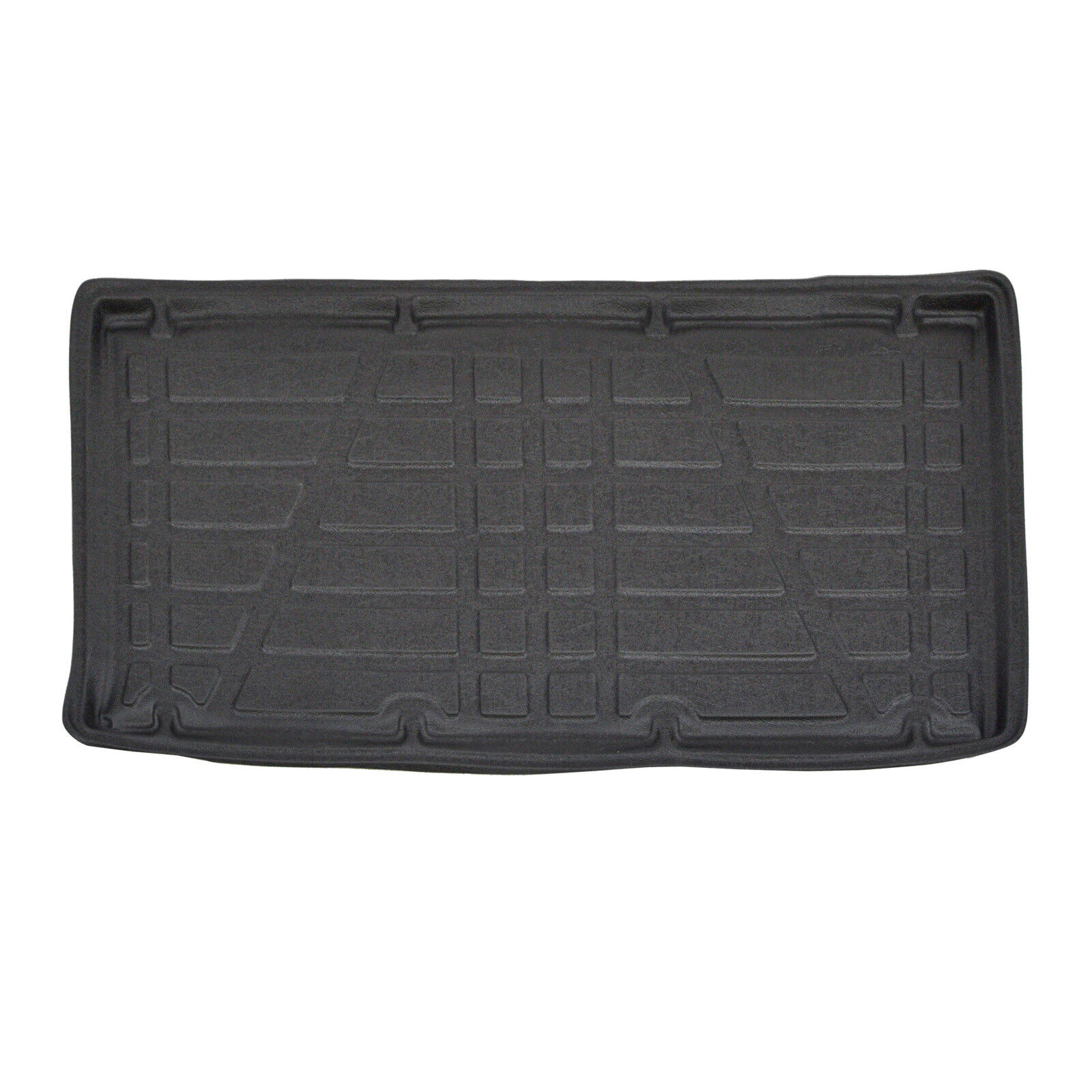 Kofferraumwanne Fiat 500e Frontaufnahme einer Kofferraumwanne für Fiat 500e.