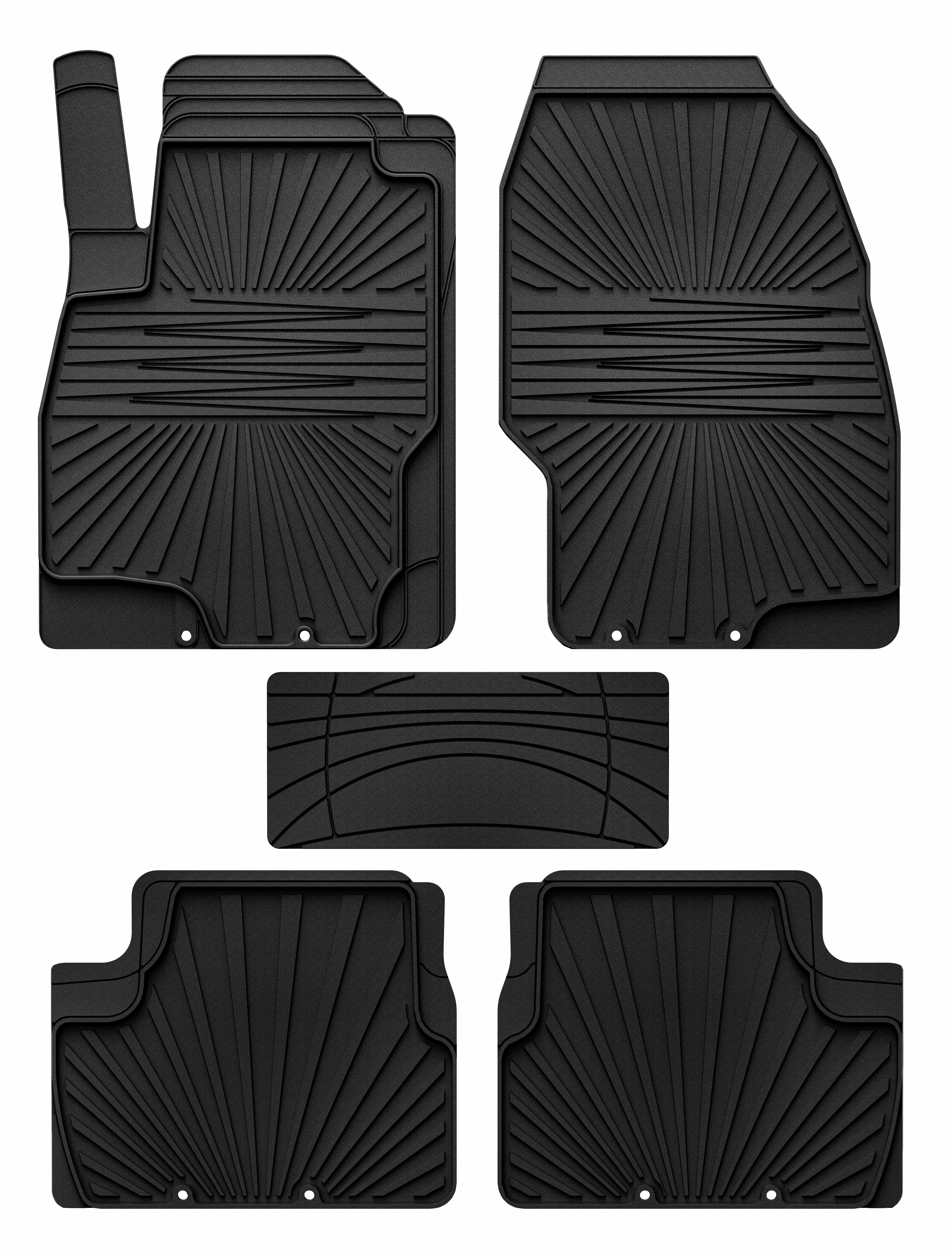 Gummimatten für Opel Corsa D 2006-2014 Fußmatten Gummifussmatten Gummimatten für Opel Corsa D 2006-2014 Fußmatten Gummifussmatten