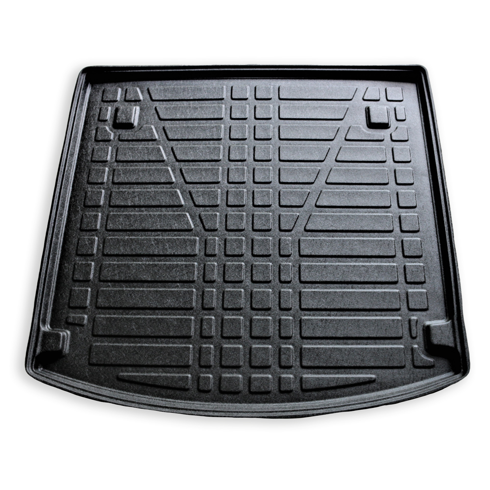 Kofferraumwanne für Opel Astra H STW Frontaufnahme einer Kofferraumwanne für Opel Astra H STW.