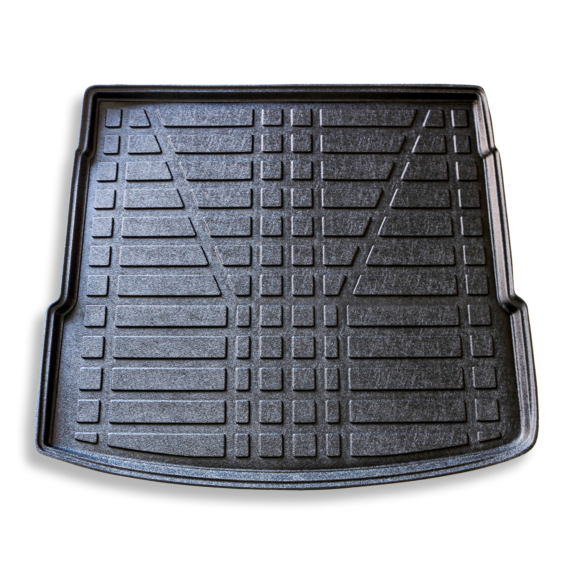 Kofferraumwanne Audi Q5 ab 2017 Frontaufnahme einer Kofferraumwanne für Audi Q5 ab 2017.