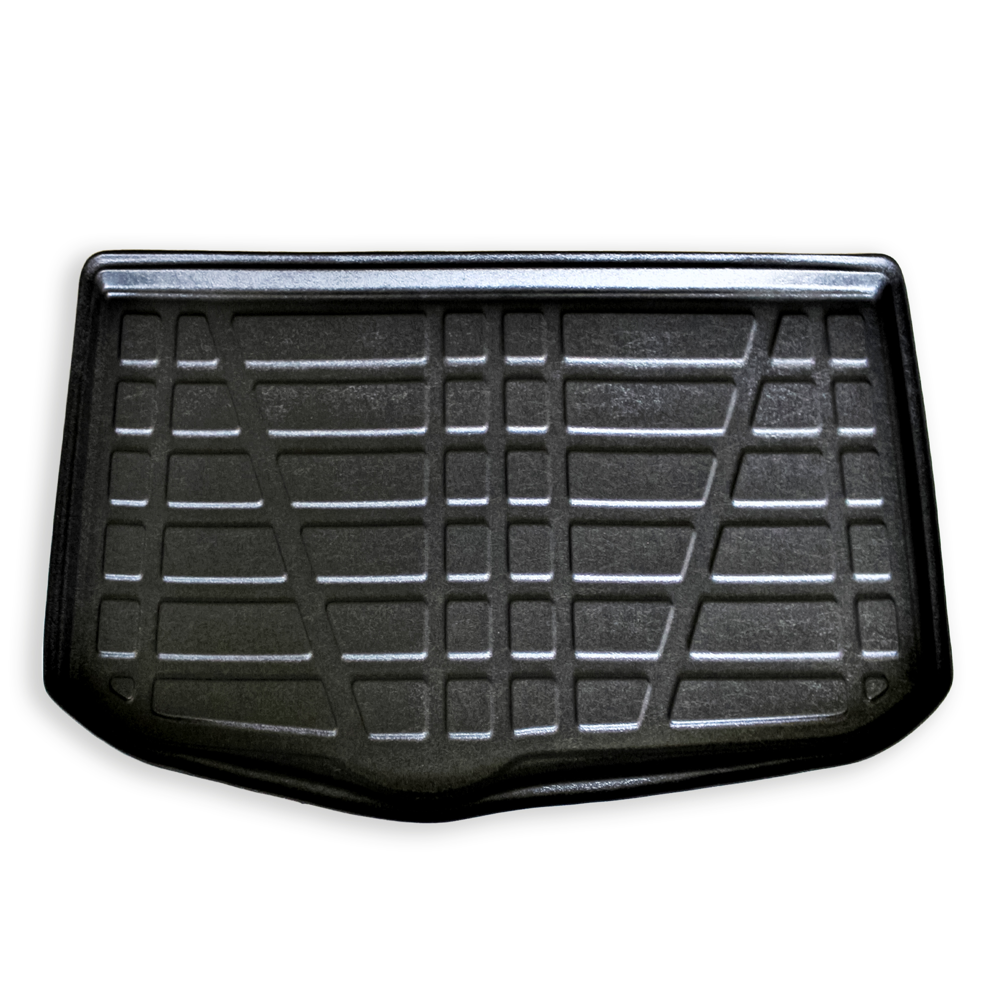 Kofferraumwanne Hyundai i10 2020 Frontaufnahme einer Kofferraumwanne für Hyundai i10 2020.