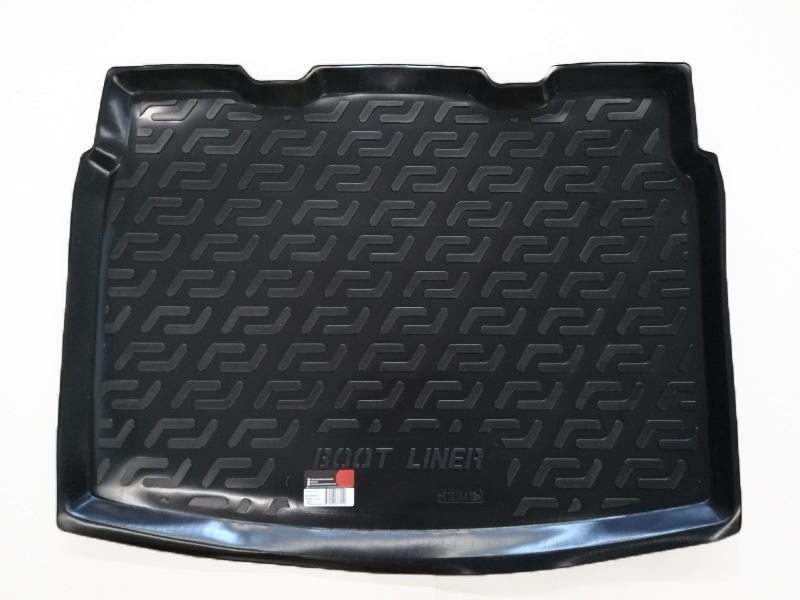 Kofferraumwanne für VW Tiguan 1 Frontaufnahme einer Kofferraumwanne für VW Tiguan 1.