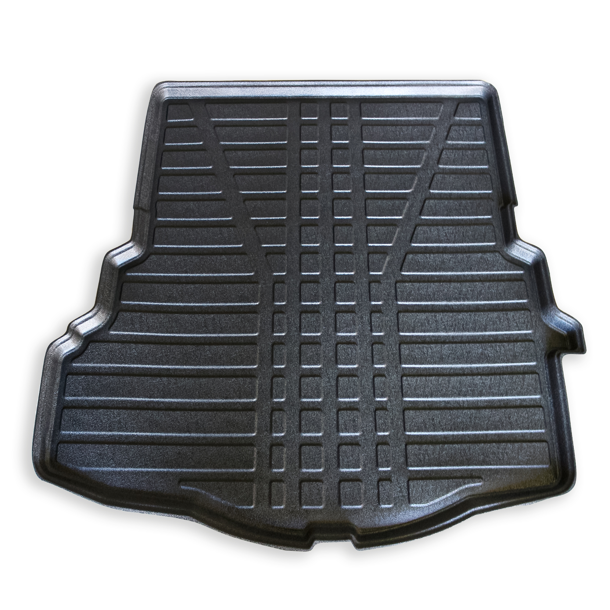 Kofferraumwanne Ford Mondeo Limo 2015 Frontaufnahme einer Kofferraumwanne für Ford Mondeo Limousine 2015.