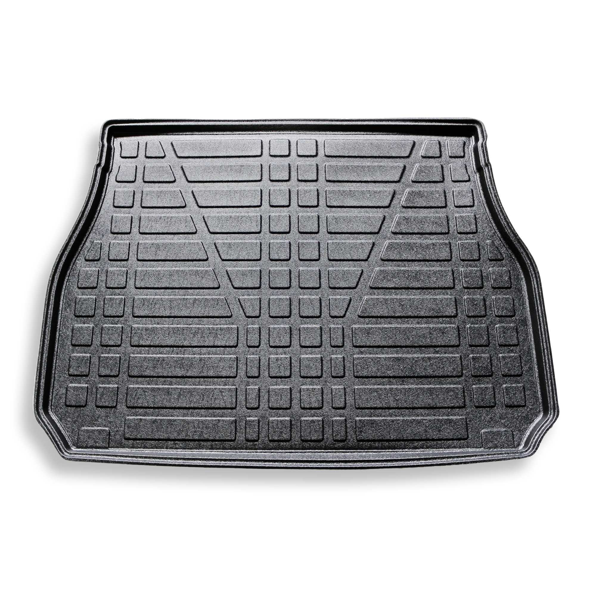 Kofferraumwanne BMW X5 E53 Frontaufnahme einer Kofferraumwanne für BMW X5 E53.