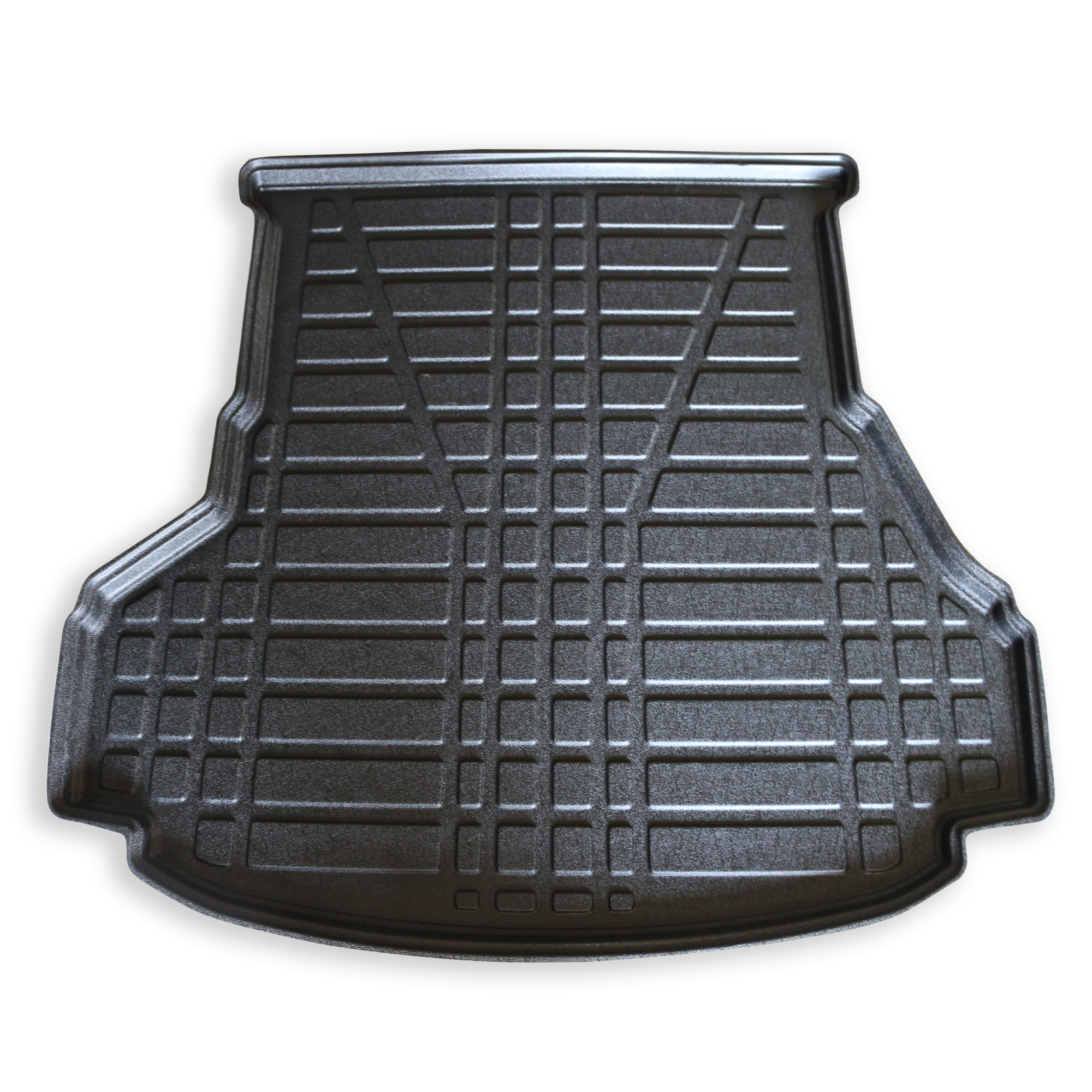 Kofferraumwanne für Toyota Avensis 09-17 Frontaufnahme einer Kofferraumwanne für Toyota Avensis Limo 09-17.