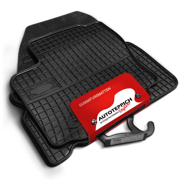 gummifussmatte_Gummimatte-Fussmatte Ein Set Gummimatten von ATS.