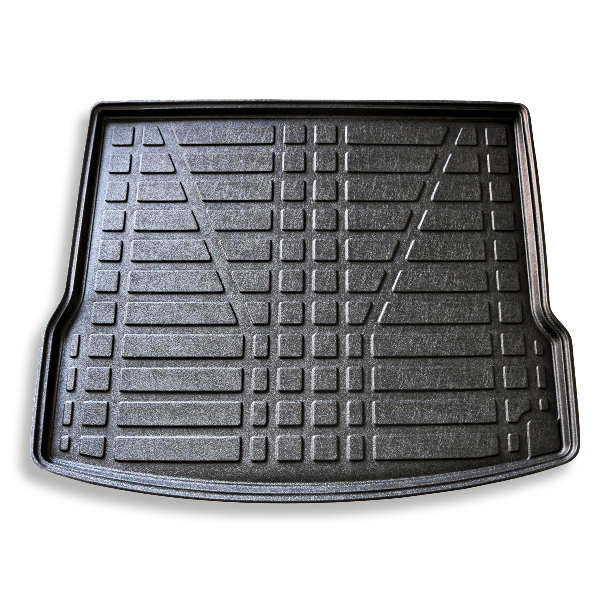 Kofferraumwanne Audi Q5 09-17 Frontaufnahme einer Kofferraumwanne für Audi Q5 09-17.