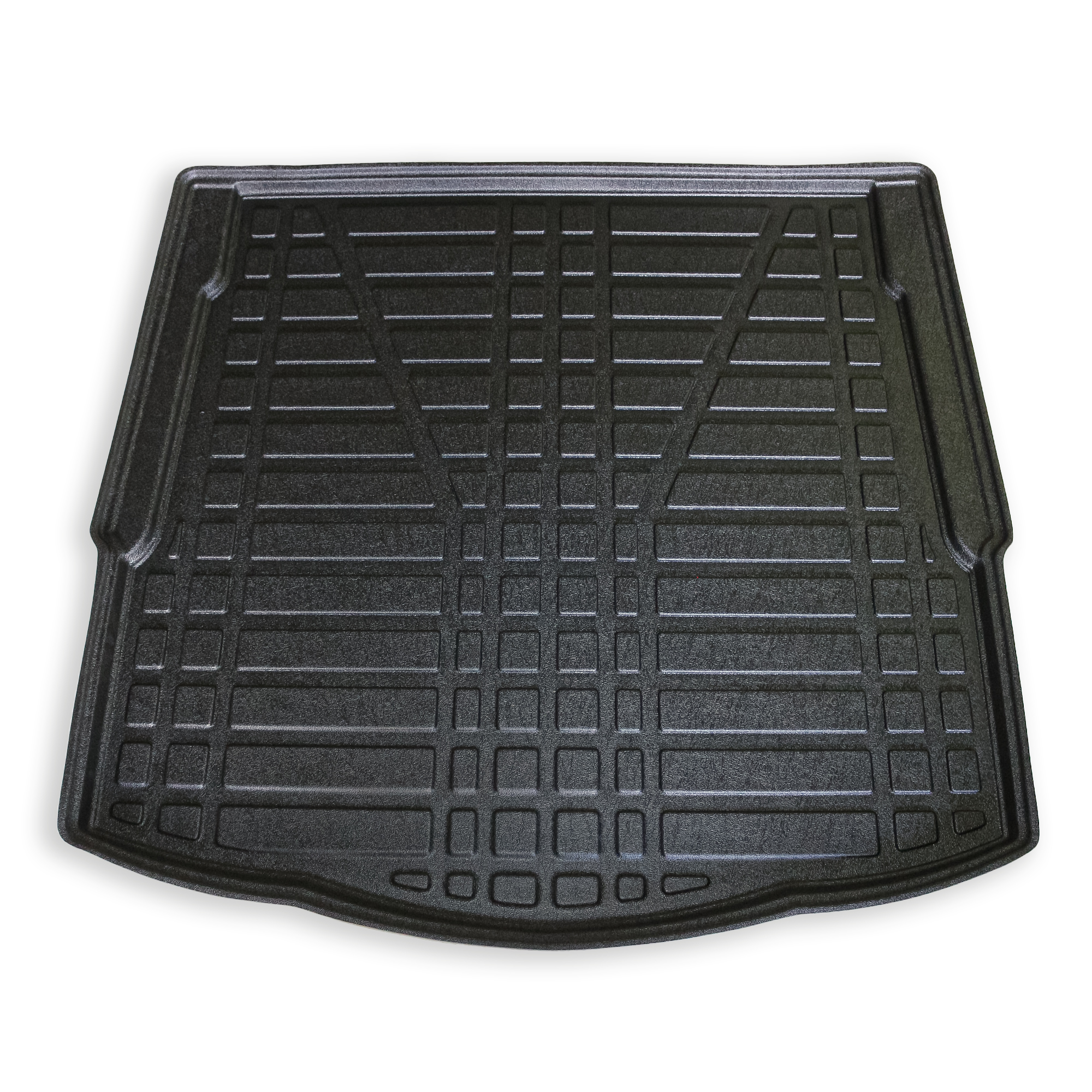 Kofferraumwanne Ford Mondeo Limo 08 Frontaufnahme einer Kofferraumwanne für Ford Mondeo Limo ab 2008.