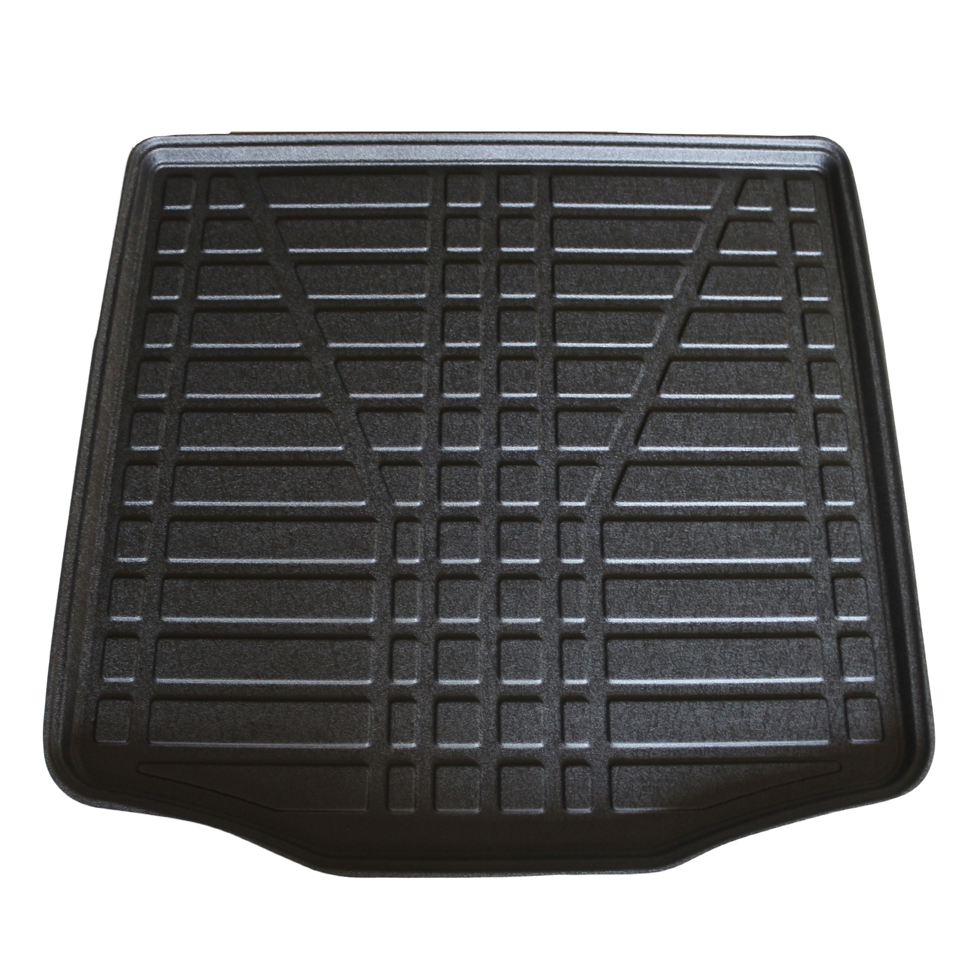 Kofferraumwanne für VW Touran 1 Frontaufnahme einer Kofferraumwanne für VW Touran 03-15.